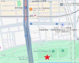 大阪ワイン会　花火アクセス2